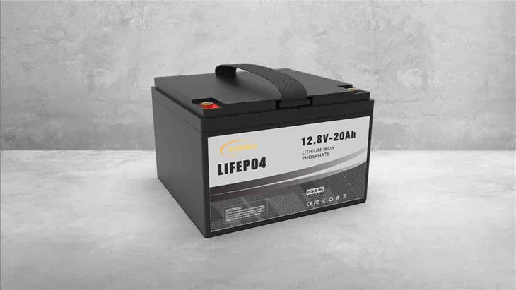 24V lítium-iónová batéria 12,8V 20ah