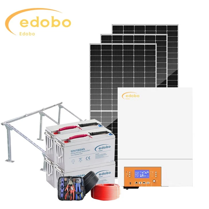 10kw off-grid solárny systém s batériami