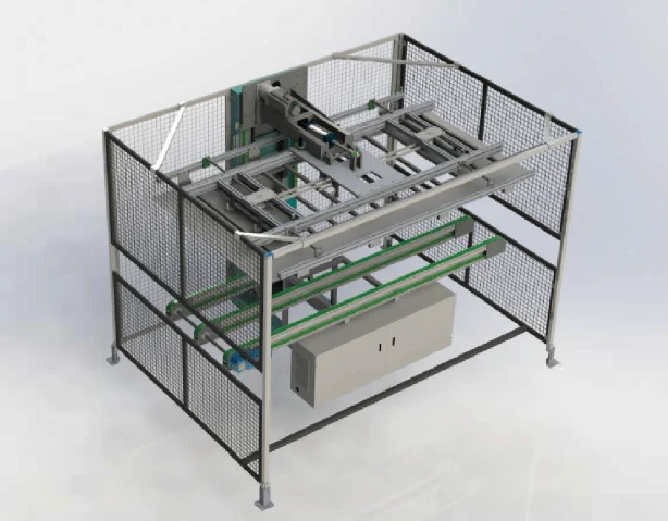 Solar Panels Production Line 90° flip inspection Solar Panels Production Line 90° flip inspection