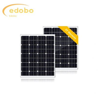80W malé solárne panely na samostatné použitie