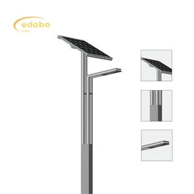 LED svetlo 80w/120w solárne pouličné svietidlo s lítiovou batériou