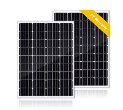 Stabilný výkon 110W solárnych panelov